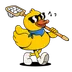 Splash Mob duck mascot